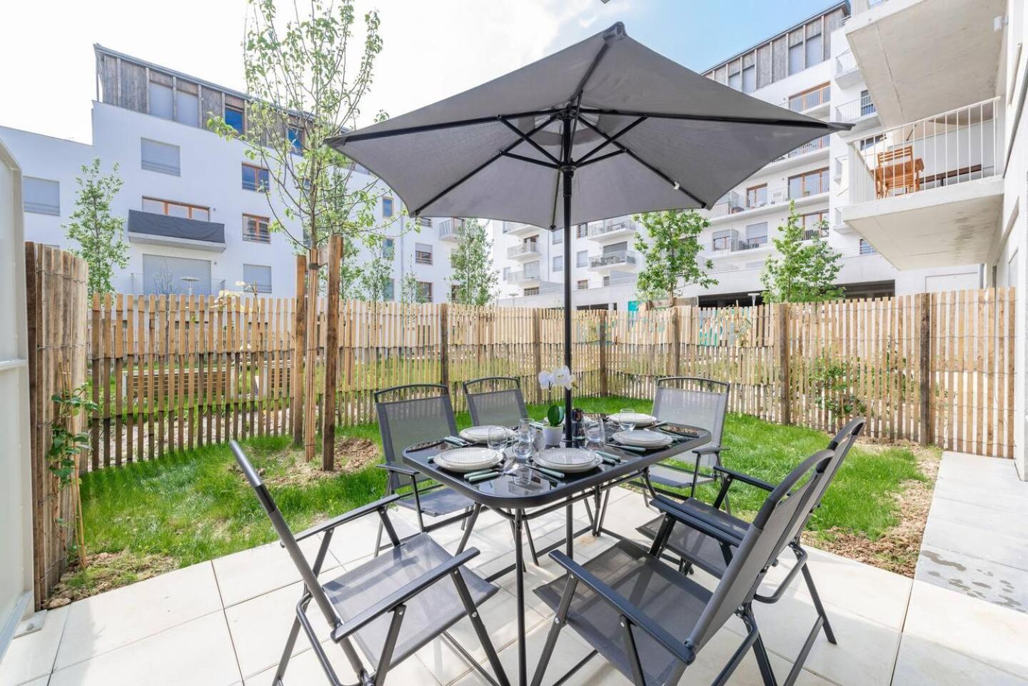 Cosy Apartment - Parking, Garden,10Mn From Disneyland! Montevrain Ngoại thất bức ảnh